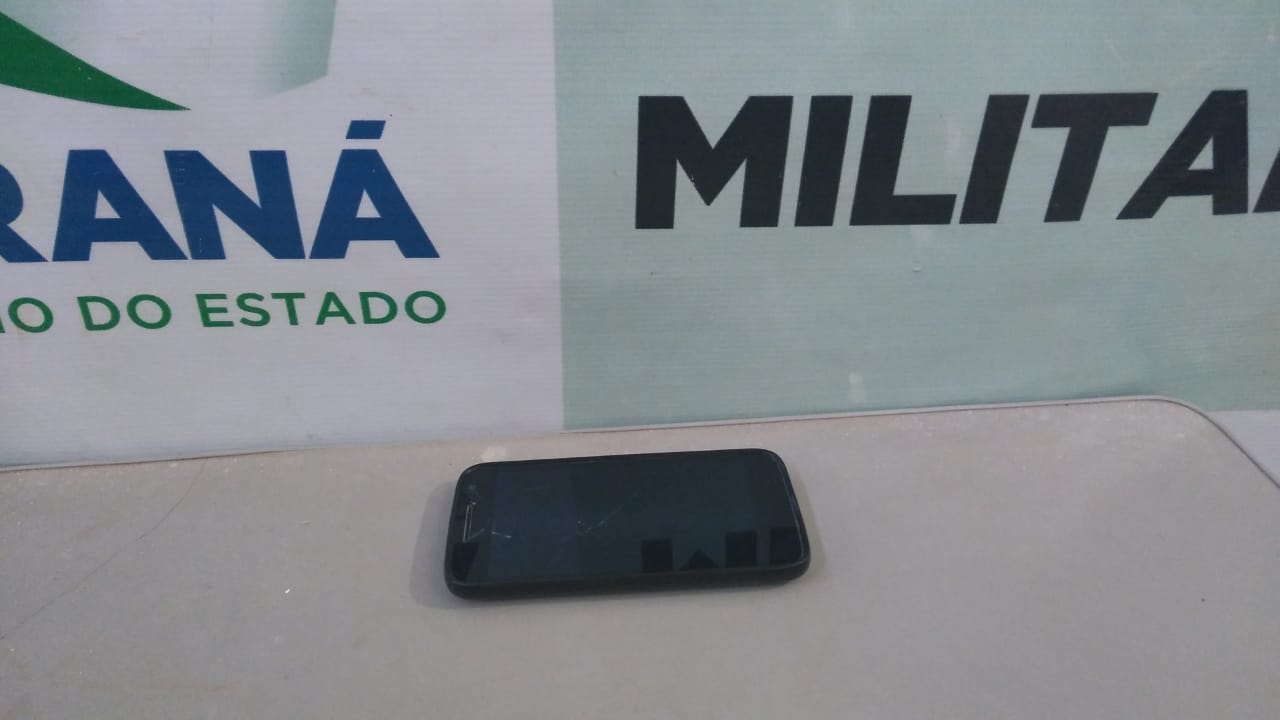 Celular furtado é recuperado pela PM em Cianorte (PR), no Noroeste do estado