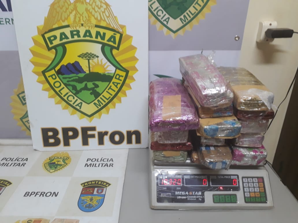 Quarta fase da Operação Coesão do BPFron apreende contrabando na fronteira com o Paraguai