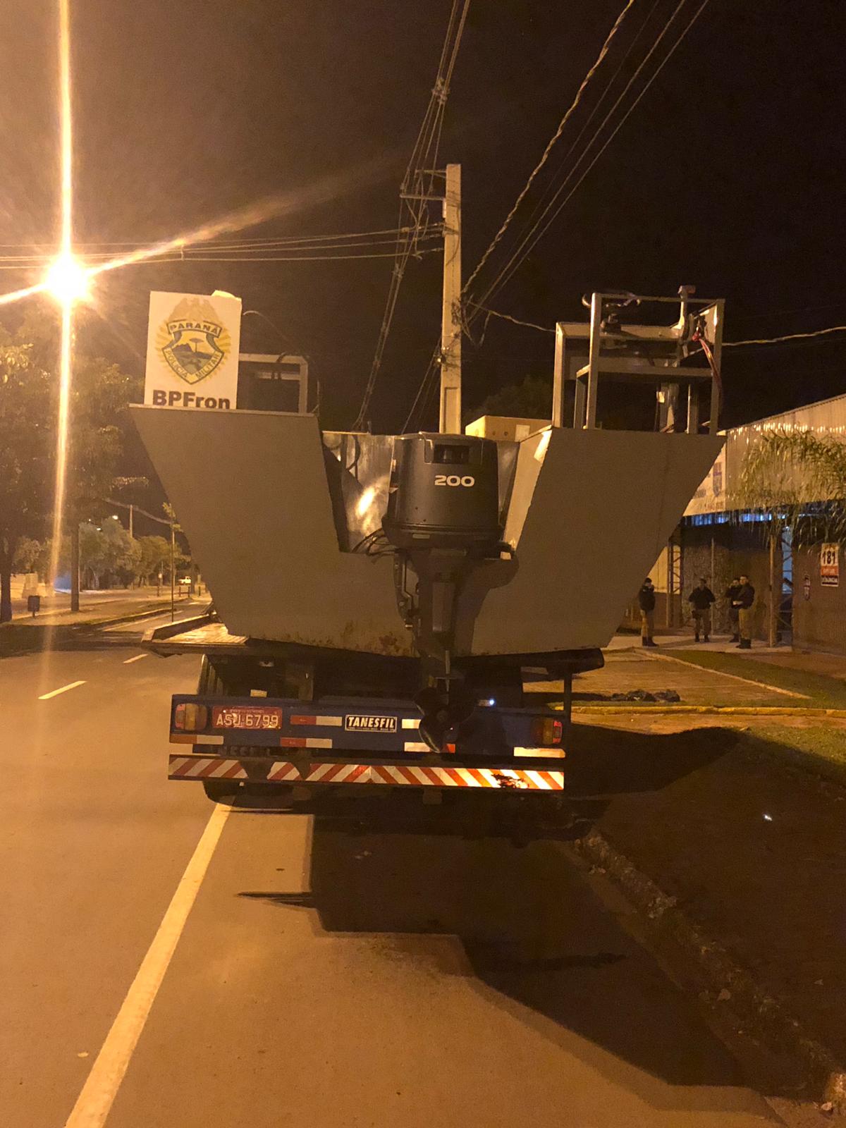 Quarta fase da Operação Coesão do BPFron apreende contrabando na fronteira com o Paraguai