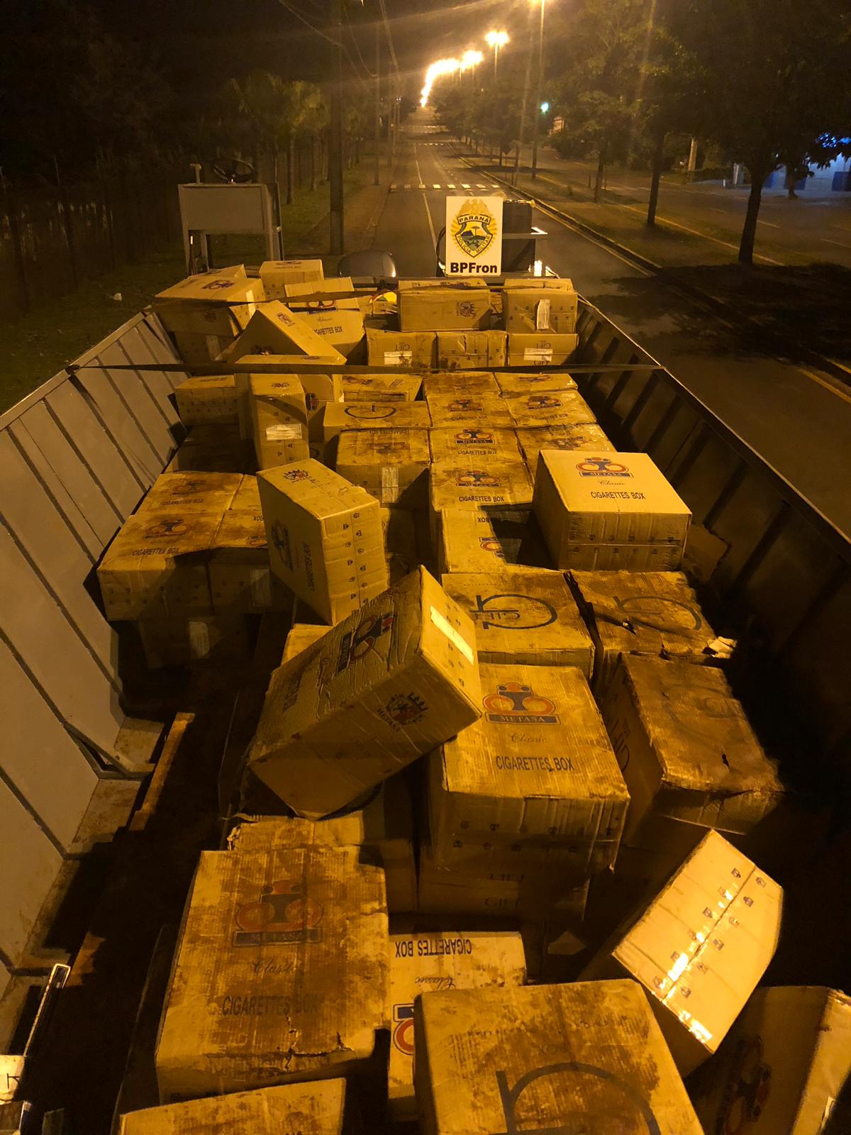 Quarta fase da Operação Coesão do BPFron apreende contrabando na fronteira com o Paraguai