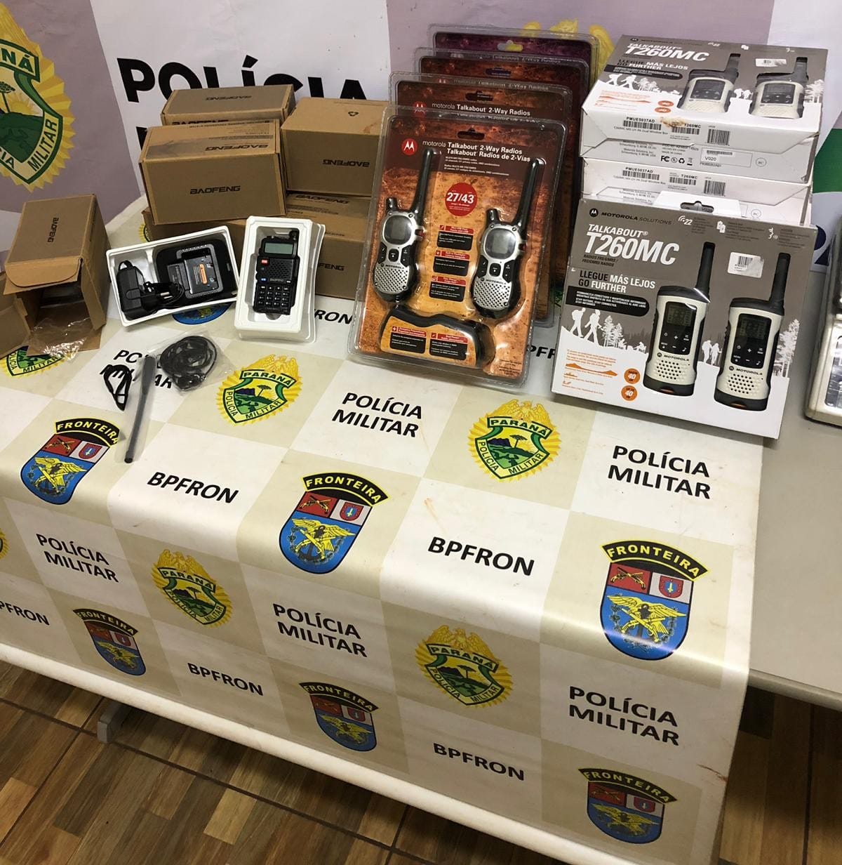 Quarta fase da Operação Coesão do BPFron apreende contrabando na fronteira com o Paraguai