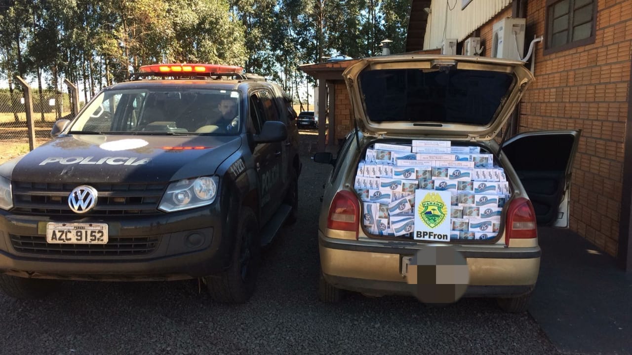 Quarta fase da Operação Coesão do BPFron apreende contrabando na fronteira com o Paraguai