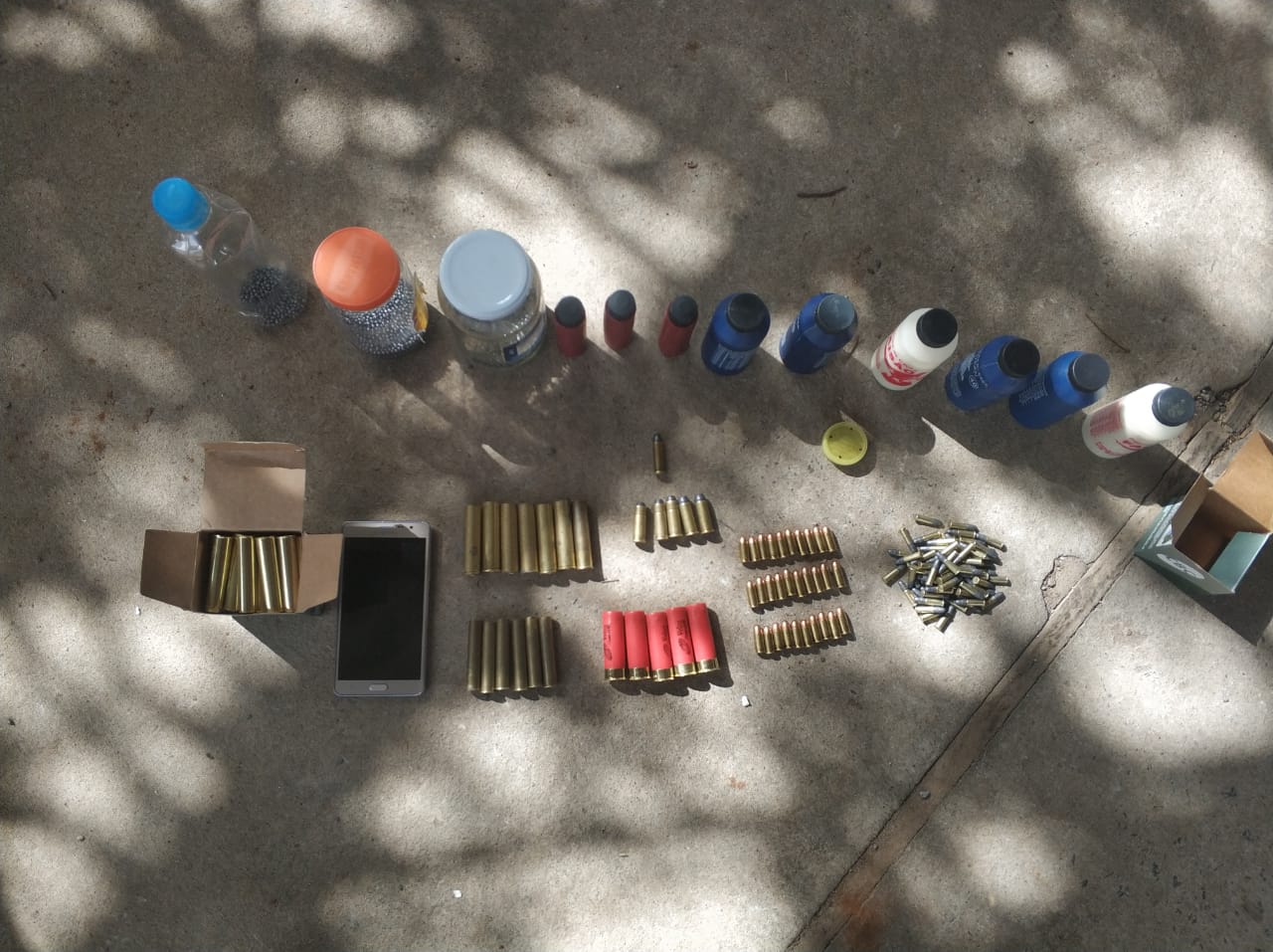 Mais de 100 munições são apreendidas pela Polícia Militar nos Campos Gerais do Estado