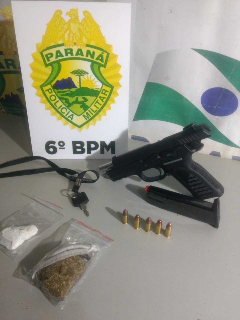 Durante ações distintas, Polícia Militar encaminha sete pessoas à delegacia no Oeste do Estado