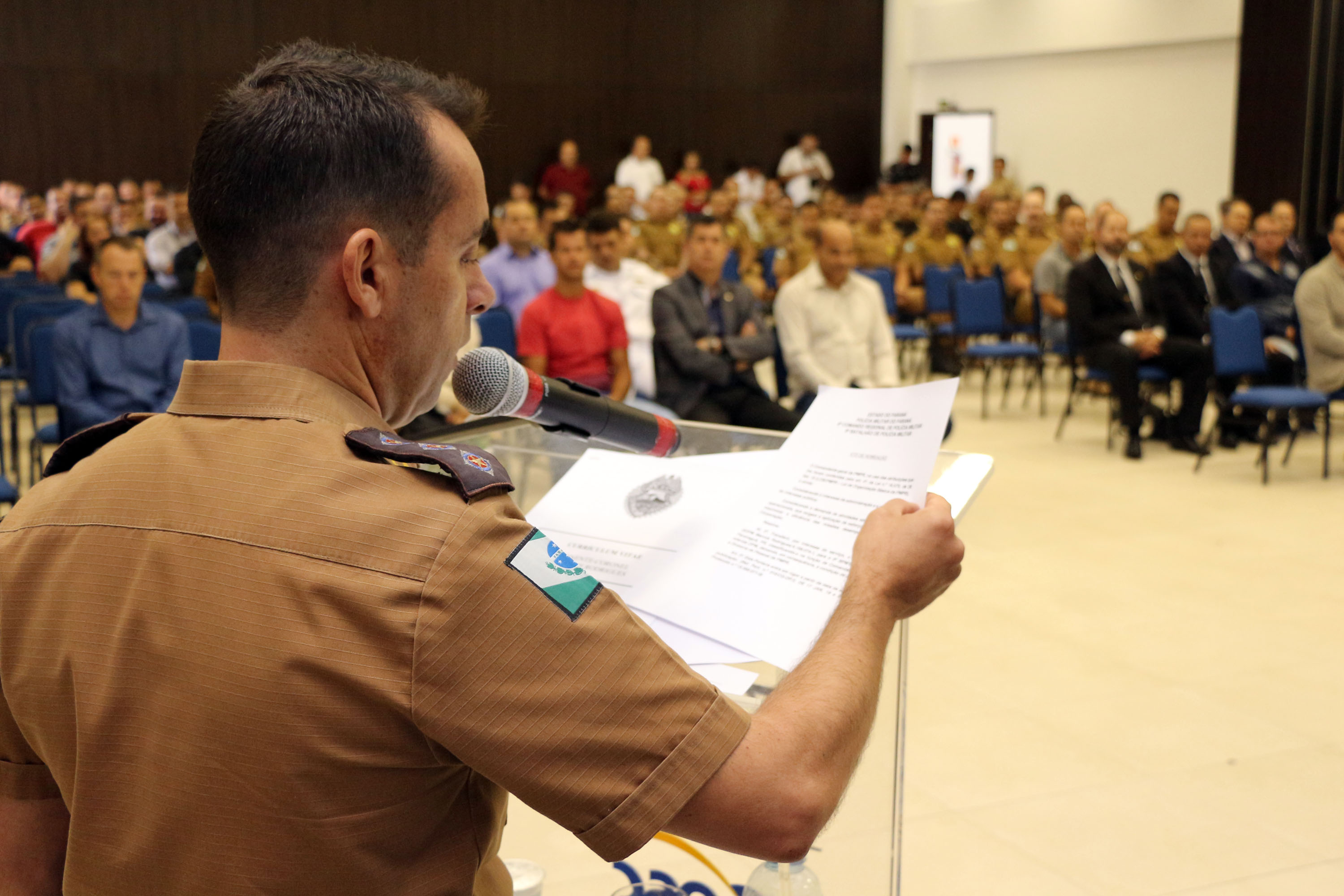 Matinhos, 05 de fevereiro de 2019. Operação Verão 2018/2019 - PAssagem de Comando