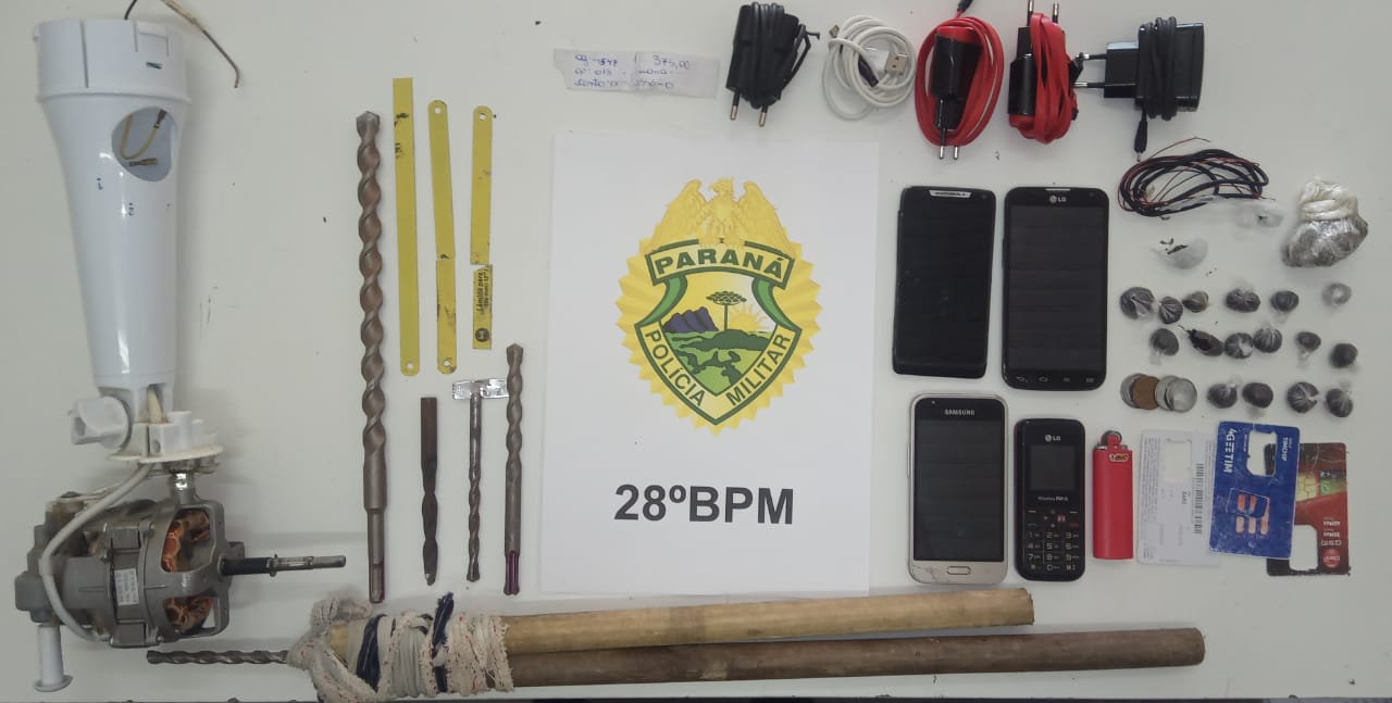 Operação Bate Grande com apoio da PM frustra fuga de presos na cidade da Lapa (PR)