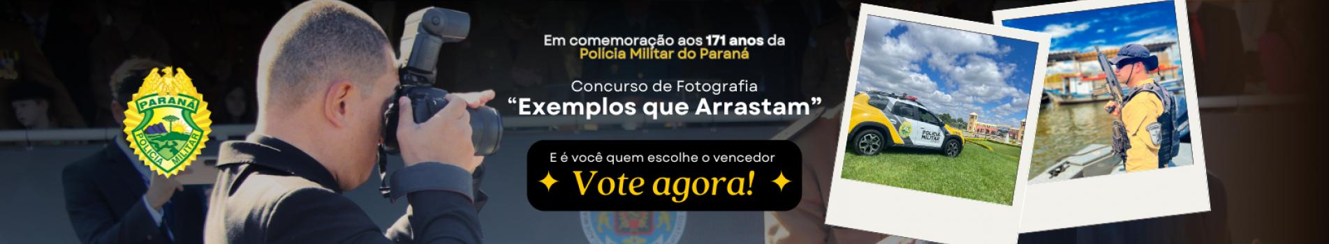 Banner votação do concurso fotográfico