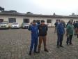 Alunos da APAE visitam o Batalhão de Polícia de Guarda (BPGd) em Piraquara, na RMC