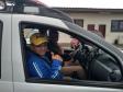 Alunos da APAE visitam o Batalhão de Polícia de Guarda (BPGd) em Piraquara, na RMC