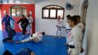 Rone inaugura tatame para estimular a prática de artes marciais em Curitiba (PR)