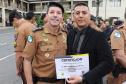 Polícia Militar homenageia praças promovidos com entrega de homenagem e certificados em Curitiba