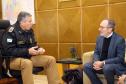 Comandante-Geral da PM recebe visita do cônsul dos EUA em Curitiba (PR)