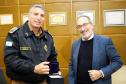 Comandante-Geral da PM recebe visita do cônsul dos EUA em Curitiba (PR)
