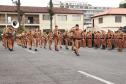 Polícia Militar homenageia praças promovidos com entrega de homenagem e certificados em Curitiba