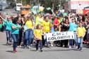 PM participa do desfile cívico-militar da Regional Fazendinha/Portão em Curitiba