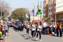 PM participa do desfile cívico-militar da Regional Fazendinha/Portão em Curitiba