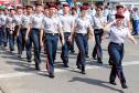 PM participa do desfile cívico-militar da Regional Fazendinha/Portão em Curitiba