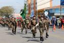 PM participa do desfile cívico-militar da Regional Fazendinha/Portão em Curitiba
