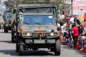 PM participa do desfile cívico-militar da Regional Fazendinha/Portão em Curitiba