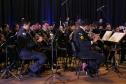 Orquestra Sinfônica do Colégio da PM faz espetáculo para comemorar os 60 anos da instituição e os 165 anos da Polícia Militar