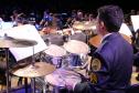 Com o tema Heróis, Banda de Música da PM faz espetáculo musical no Teatro Guaíra, em Curitiba