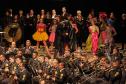 Segunda noite do Concerto da Banda de Música da PM surpreende público e é marcada por homenagens em Curitiba
