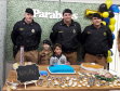 Imagens eternizam surpresa que menino Kauan recebeu da PM de Toledo em seu aniversário