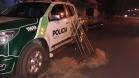 Polícia Ambiental flagra pesca irregular e encaminha quatro envolvidos à delegacia em Luiziana (PR), no Noroeste do estado