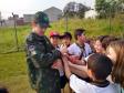Alunos do projeto Força Verde Mirim visita unidade da Polícia Ambiental e participam de blitz educativa no Interior do estado