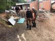 Policiais militares do BPTran arrecadam alimentos e ajudam família do Fazendinha, em Curitiba