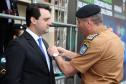 Governador autoriza concurso de 2,4 mil vagas para a Polícia Militar durante solenidade em Curitiba