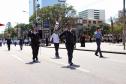  Tropas da Polícia Militar desfilam no 7 de Setembro diante de 20 mil pessoas na Capital 