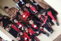 Batalhão da PM recebe visita de alunos do Centro de Educação Infantil Sagrada Família em Santo Antônio da Platina (PR)