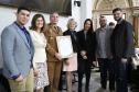 Comandante-Geral da PM recebe título de Cidadão Honorário de Curitiba durante sessão solene na Câmara Municipal
