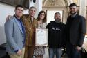 Comandante-Geral da PM recebe título de Cidadão Honorário de Curitiba durante sessão solene na Câmara Municipal