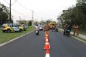 Em Cianorte, PM faz blitz para coibir infrações e autua mais de 30 veículos