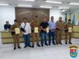 Câmara Municipal de Reserva homenageia policiais militares por desempenho de suas atividades na cidade