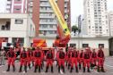 Corpo de Bombeiros do Paraná comemora 107 anos com entrega de medalhas e homenagens em Curitiba, na Capital do estado