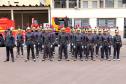 Corpo de Bombeiros do Paraná comemora 107 anos com entrega de medalhas e homenagens em Curitiba, na Capital do estado