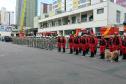 Corpo de Bombeiros do Paraná comemora 107 anos com entrega de medalhas e homenagens em Curitiba, na Capital do estado