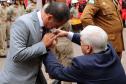 Corpo de Bombeiros do Paraná comemora 107 anos com entrega de medalhas e homenagens em Curitiba, na Capital do estado