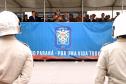 Corpo de Bombeiros do Paraná comemora 107 anos com entrega de medalhas e homenagens em Curitiba, na Capital do estado