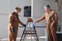 BPMOA recebe novo comandante em solenidade conduzida no aeroporto Bacacheri, em Curitiba 