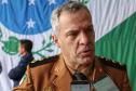 BPMOA recebe novo comandante em solenidade conduzida no aeroporto Bacacheri, em Curitiba 