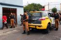 Mais de 240 policiais militares estão atuando na 2ª fase da Operação Todos Por um no bairro Cidade Industrial de Curitiba (CIC)