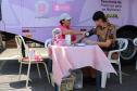 Batalhão da PM promove manhã com informações e exames para policiais femininas de Curitiba