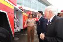  Bombeiros recebem plataformas para combate a incêndio em grandes alturas