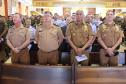 Polícia Militar do Paraná participa da Santa Missa de Páscoa dos Militares no Santuário São José Operário, em Curitiba