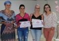 Policiais femininas participam de café outubro rosa para conscientização ao câncer de mama em Ponta Grossa (PR)