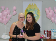 Policiais femininas participam de café outubro rosa para conscientização ao câncer de mama em Ponta Grossa (PR)